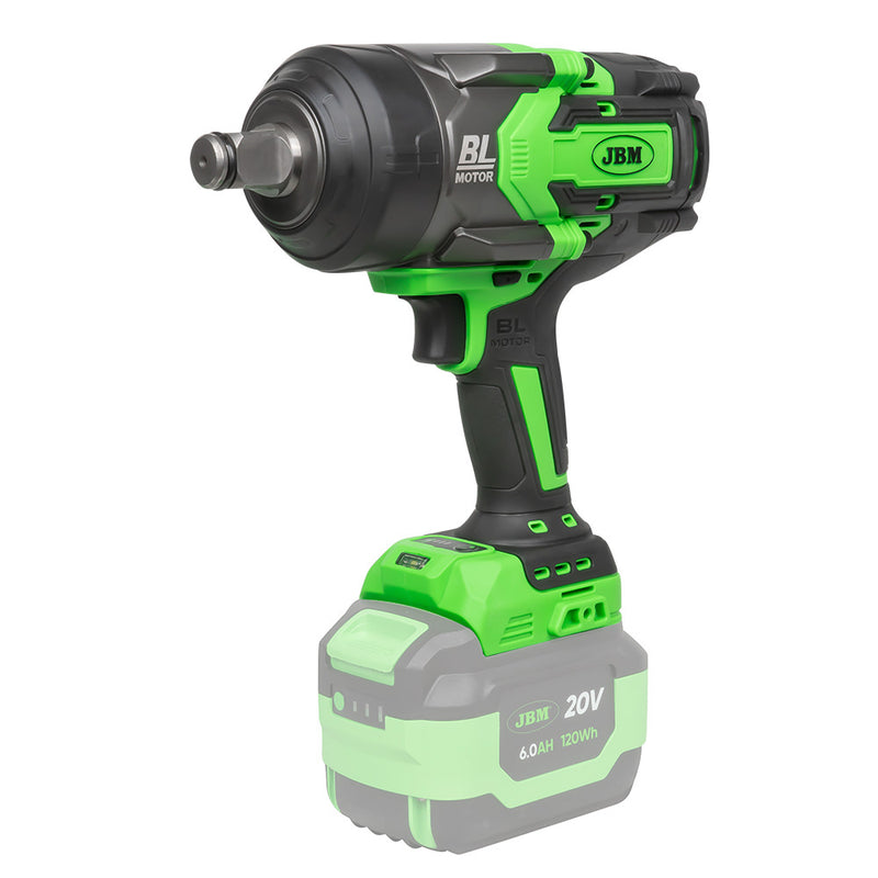JBM (60048) 3/4" 1300nm Brushless Impact Wrench