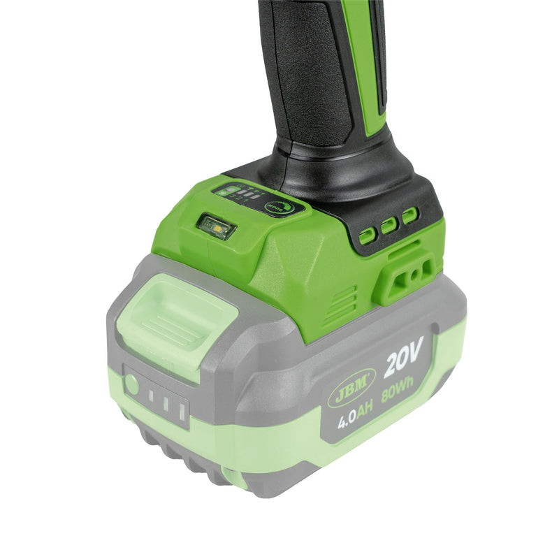 JBM (60051) 1/2" 1000nm Battery-Powered Brushless Impact Wrench