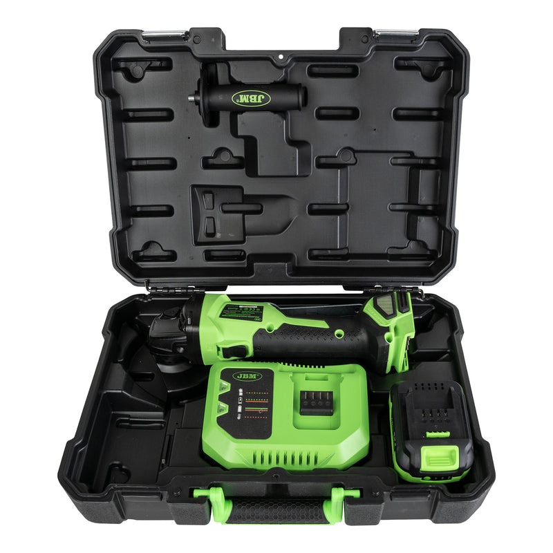 JBM (60054C) Brushless Angle Grinder 115mm with Storage Case