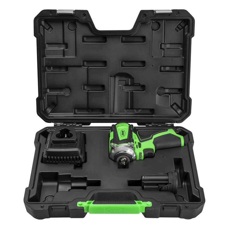 Llave de impacto sin escobillas JBM (60059C) 3/8" 250Nm con maletín de almacenamiento