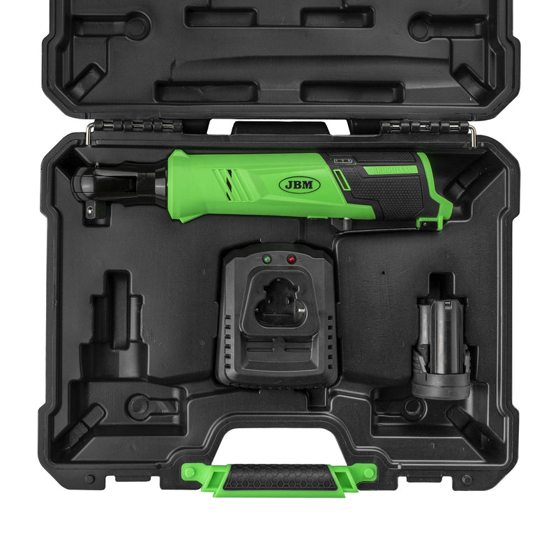 JBM (60062C) 12V Brushless Ratchet 1/2" with Storage Case