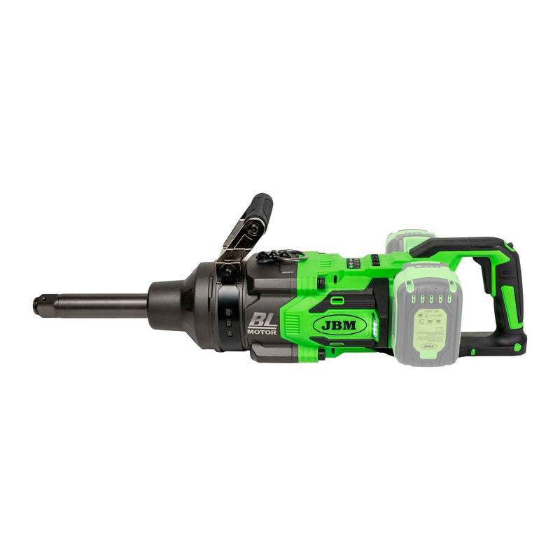 Chave de impacto sem fio JBM (60064) de 1" e 4000 nm com motor sem escova