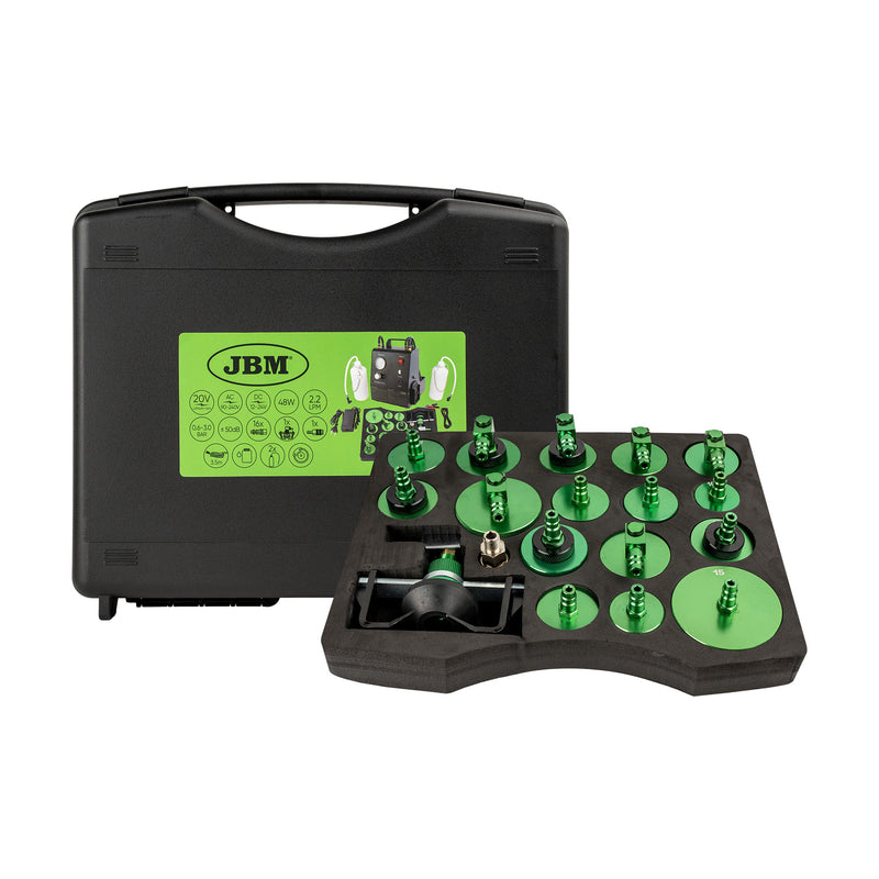 JBM (60067) Sangrador de travão elétrico alimentado por bateria