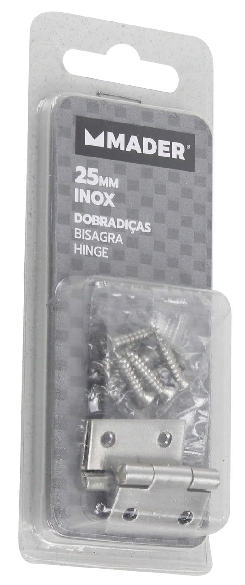 Dobradiça Inox, 25mm