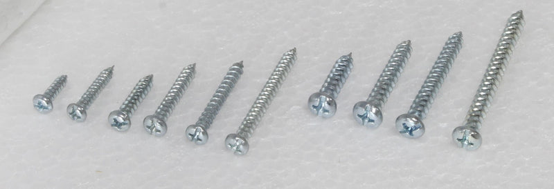 Self Tapping Screw, Metal, 4x25mm, 28Un - MADER®