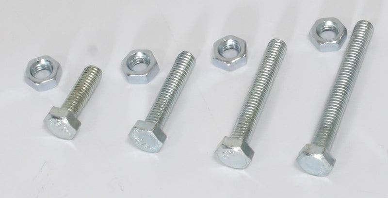 Parafuso Cabeça Sextavada com Porca - M6x50mm 5Un