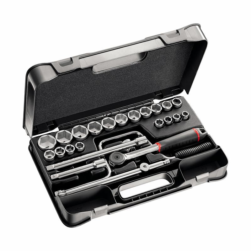 USAG (607 1/2 EA) Assortment With Hexagonal Sockets In Abs Case (25 Pcs.)