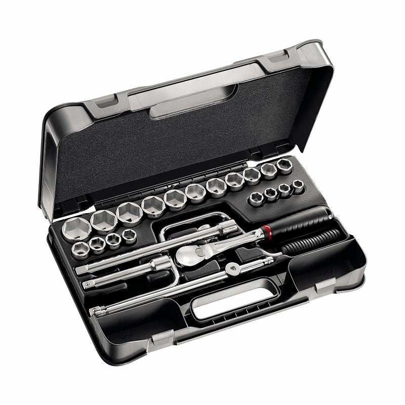 USAG (607 1/2 EB) Surtido con vasos hexagonales en estuche de ABS (30 uds.)