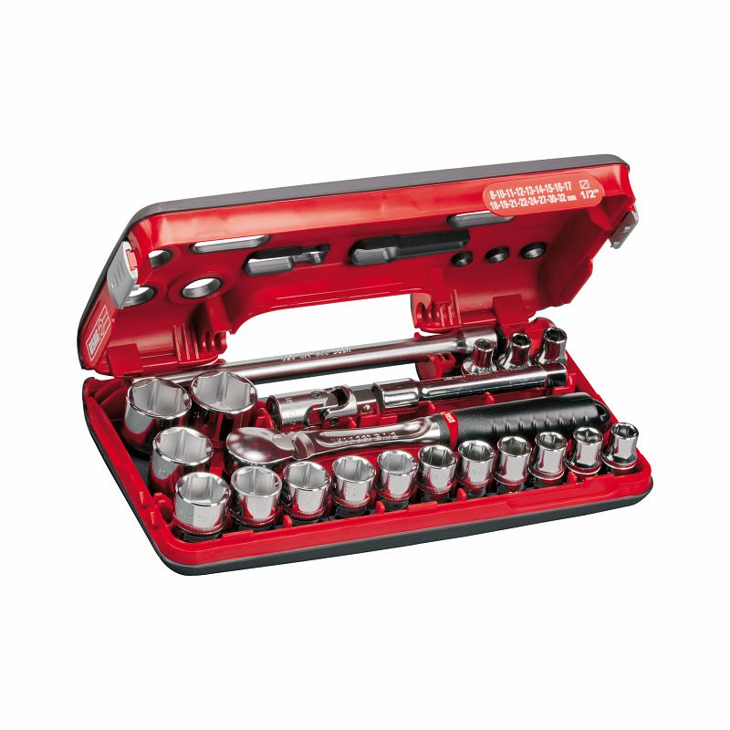 USAG (609 1/2 EB) Surtido con vasos hexagonales en caja bimaterial (21 uds.)