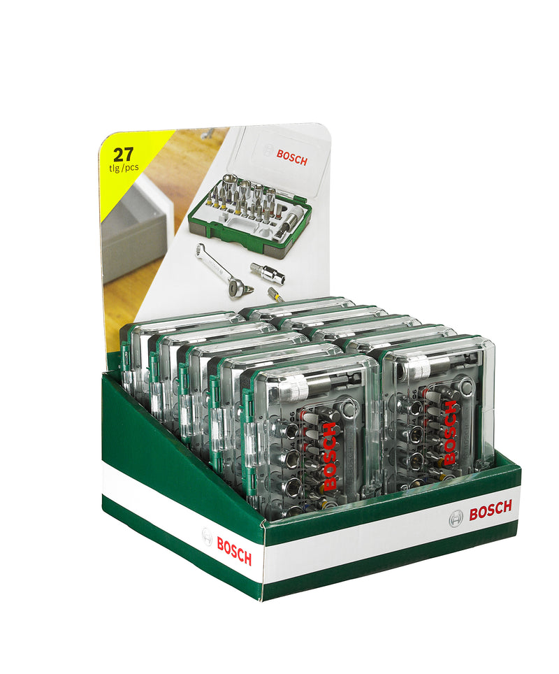 Bosch 27pc Ratchet Screwdriving Set