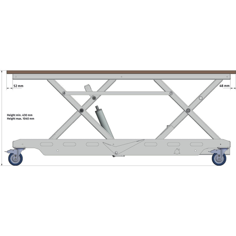 Mesa Móvel Elevatória de Tesoura HT 350 L LAP Unicraft (6100356)
