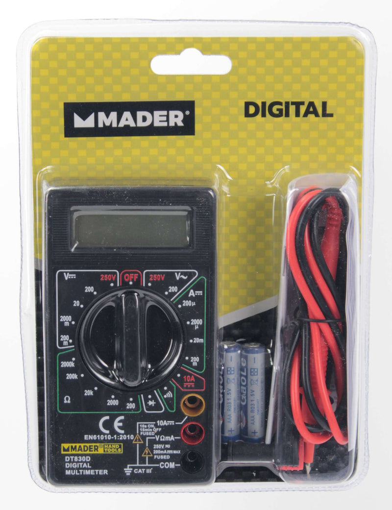 Multímetro digital - MADER®