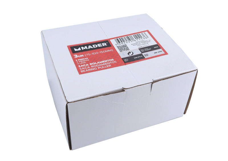 Bearing Puller, 3 un, 3 Legs, 75-100-150mm - MADER®