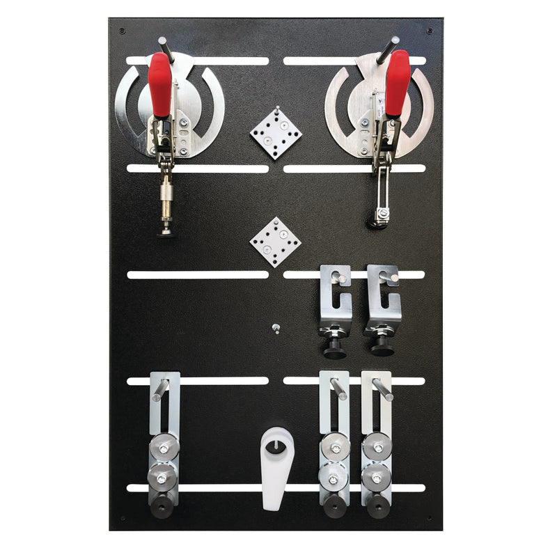 Unicraft (6112019) Clamping system for hole grid Ø 20mm Set 2