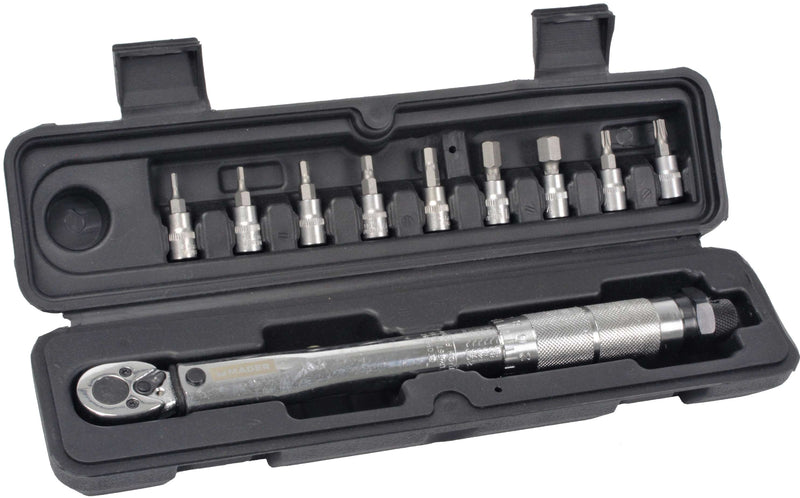 Chave Dinamométrica Reversível, 1/4", 10Un