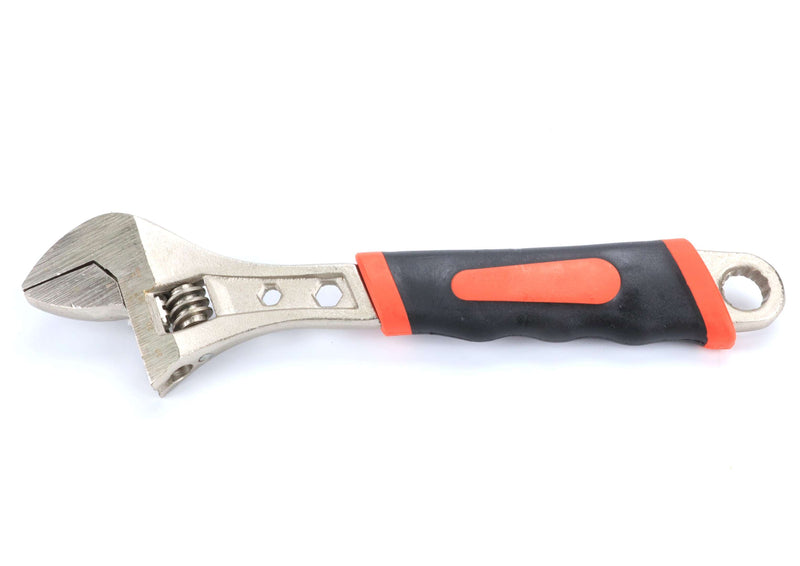 Llave ajustable, mango recubierto, 10" - MADER®