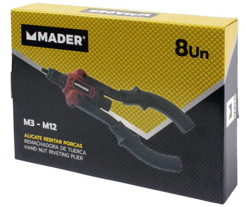 Nut Riveting Plier, 270mm, 8un - MADER®