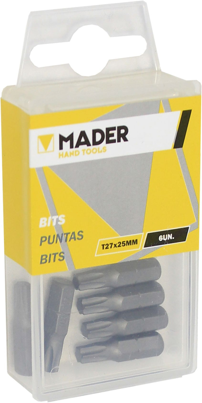 Bits Torx T27 25mm, 6Un