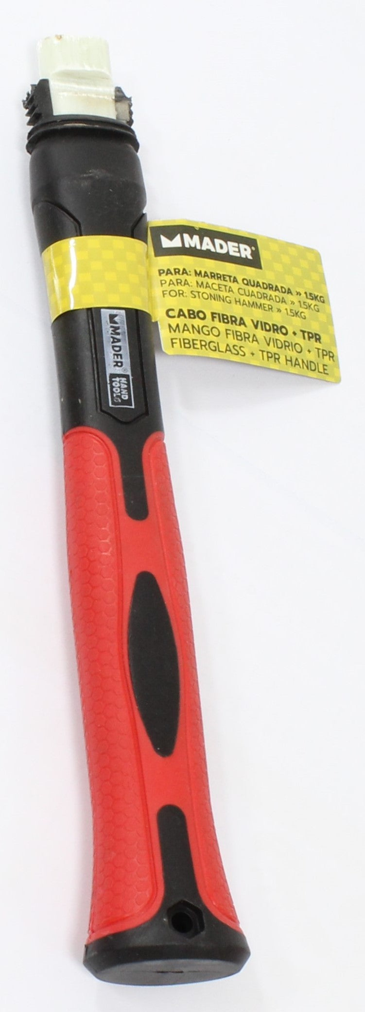Cabo Fibra Vidro para Marreta Quadrada, TPR, 1.5Kg