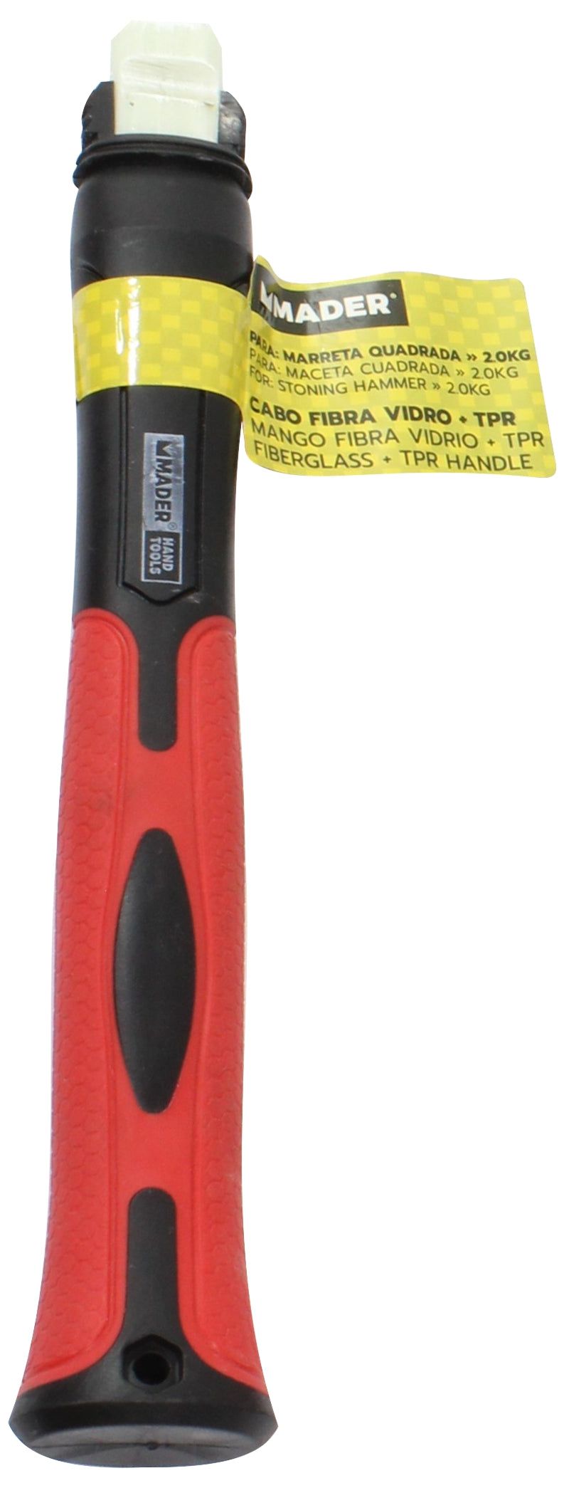 Cabo Fibra Vidro para Marreta Quadrada, TPR, 2Kg