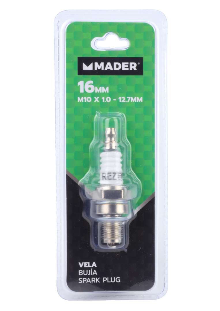 Bujía de 16 mm - M10 x 12,7 mm - MADER®