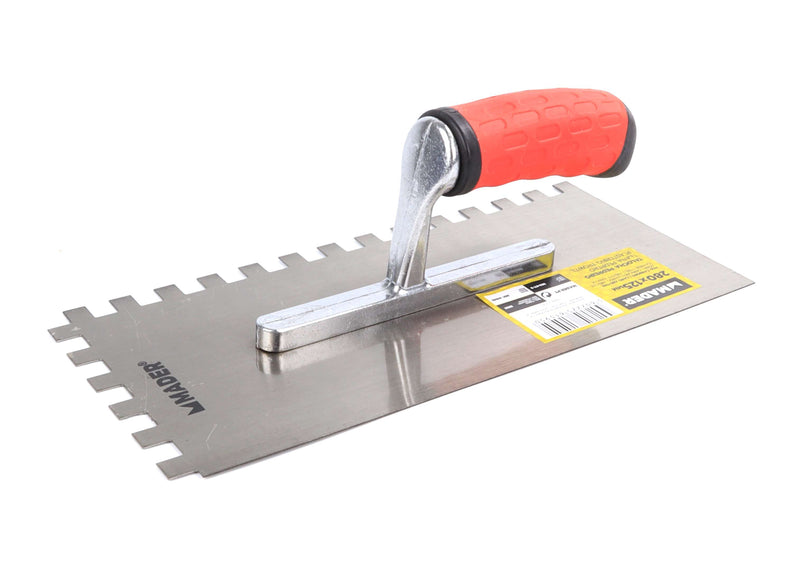 Talocha de Pedreiro Dentada, Aço Carbono, 280x125mm