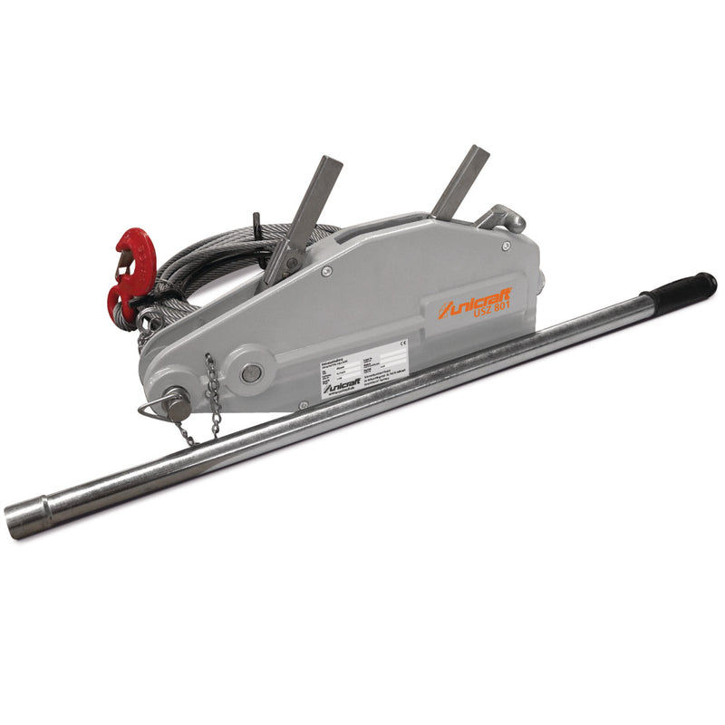 Unicraft (6171608) Tensor de Cabo tipo Tirfor USZ 801