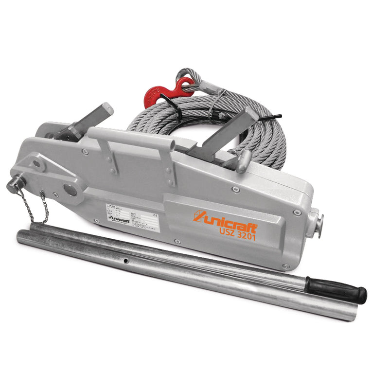 Unicraft (6171632) Tensor de Cabo tipo Tirfor USZ 3201
