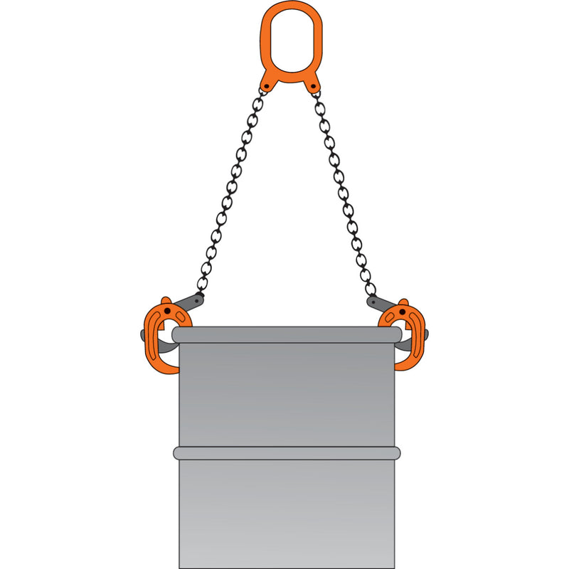 Braçadeira de elevação de tambor Unicraft (6172010) FHK 1