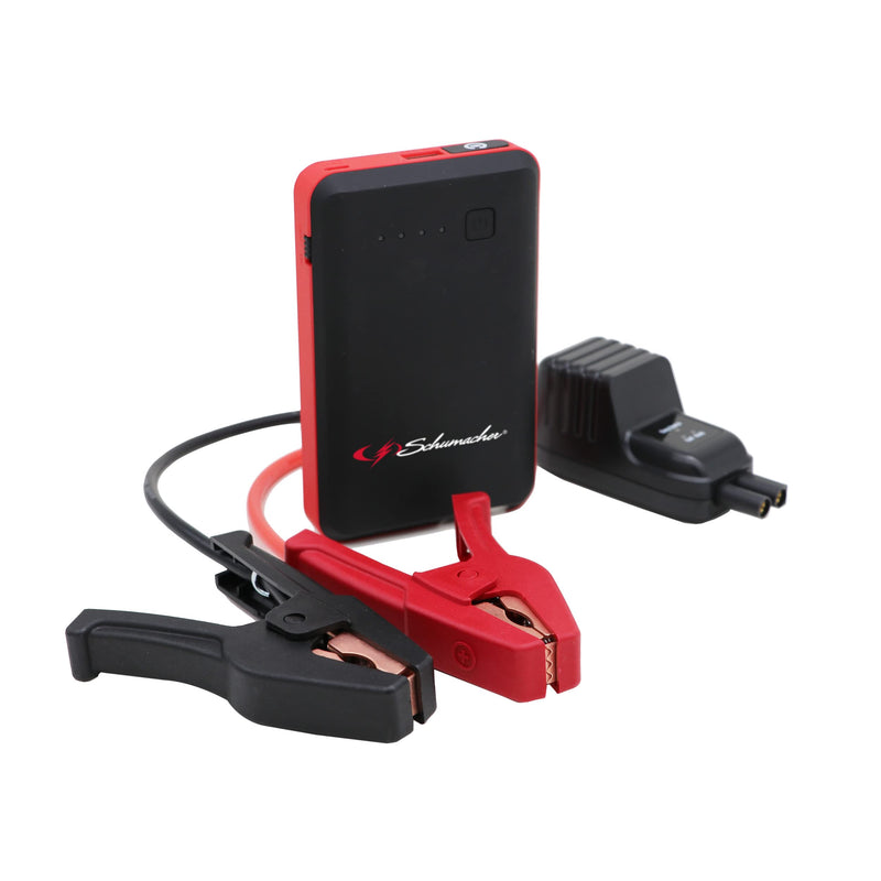 Schumacher (SL471) Lithium Jump Starter 12V – 600A | USB Power Bank | LED Flashlight