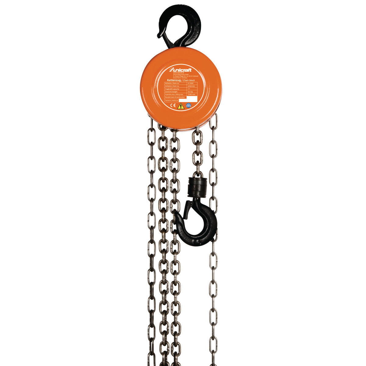 Talha De Corrente Unicraft 6202102 K 2000 Flexomaq talha-de-corrente-unicraft-6202102-k-2000-flexomaq