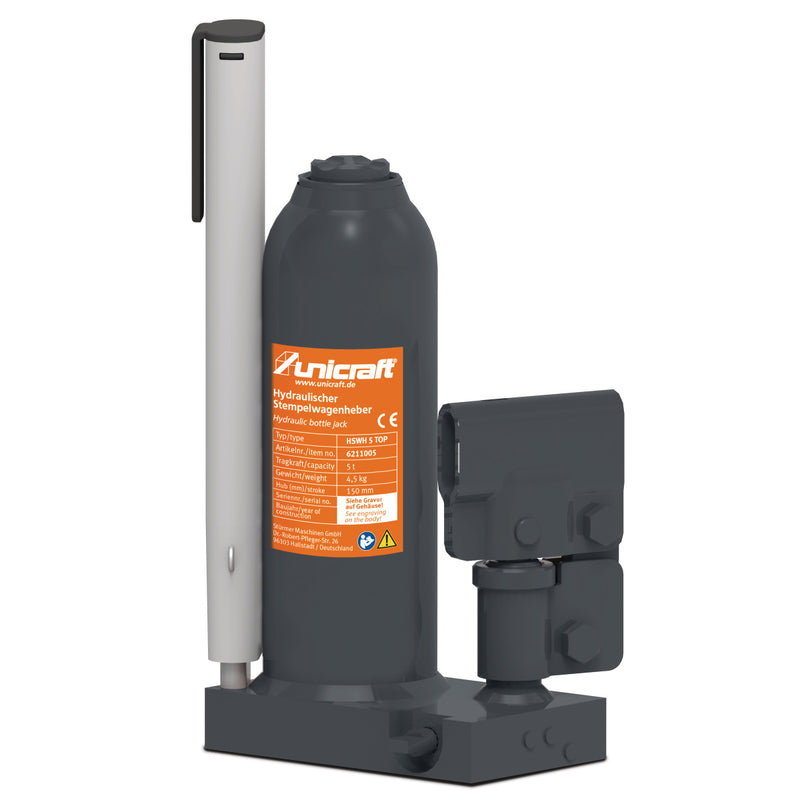 Macaco hidráulico de estampagem Unicraft (6211005) HSWH 5 TOP