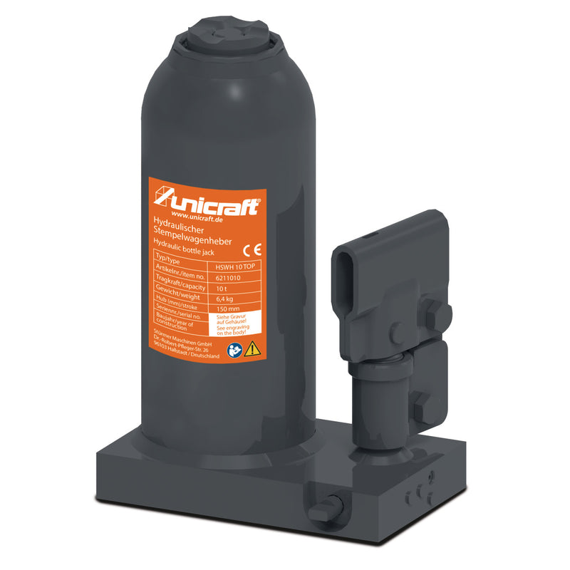 Macaco hidráulico de estampagem Unicraft (6211010) HSWH 10 TOP