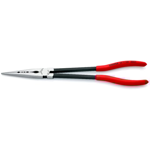 Alicate de bico longo Knipex (28 71 280) com perfis transversais