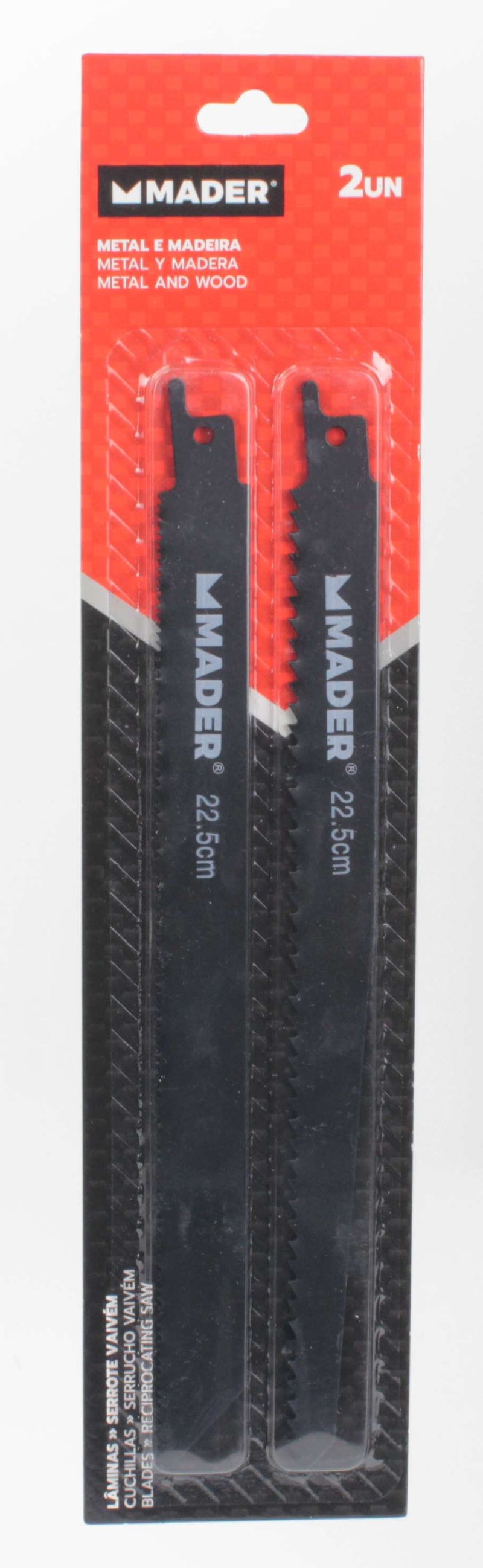 Lâminas para Serrote Vaivém 225mm, 2Un