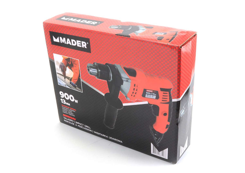 Taladro de impacto, 13 mm, 900 W - MADER®