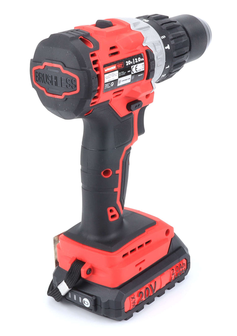 Berbequim a Bateria 20V, 2AH, 13mm, Impacto