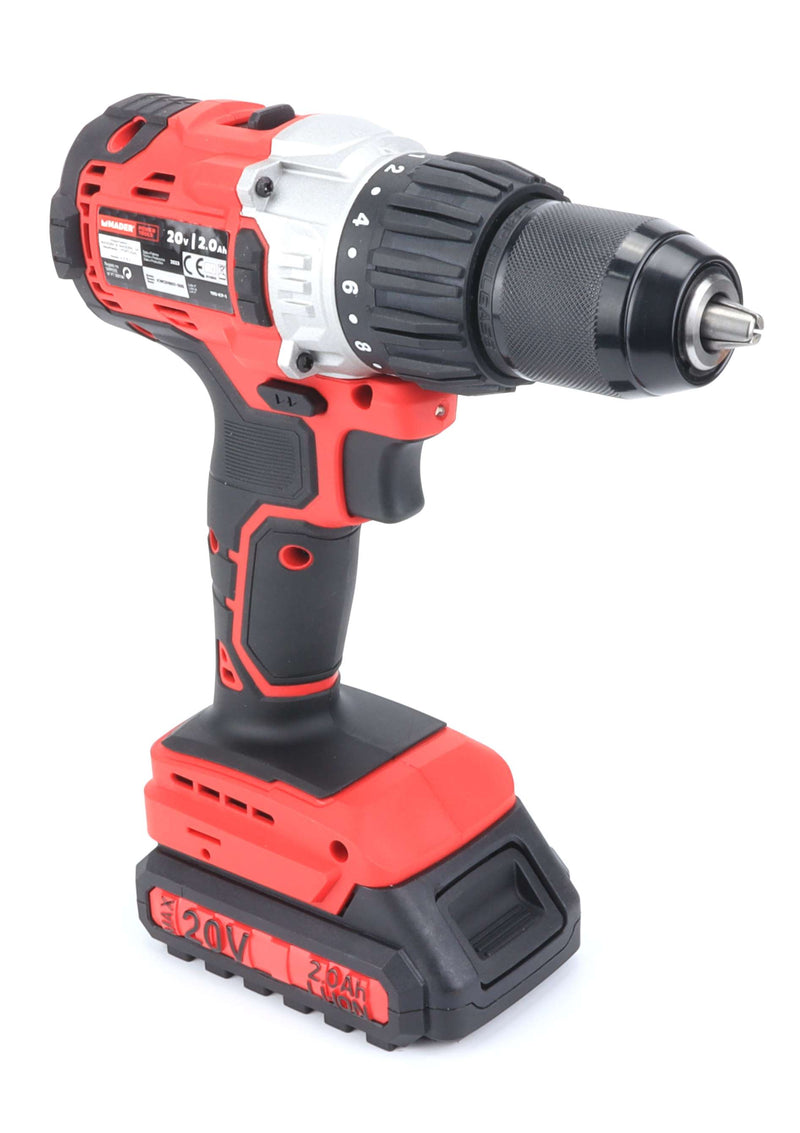 Berbequim a Bateria 20V, 2AH, 13mm, Impacto