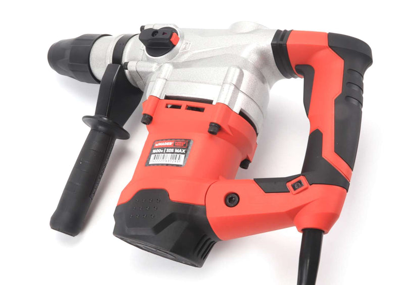 Demolition Drill, 2 Functions, 1600W, 9J, SDS MAX - MADER®