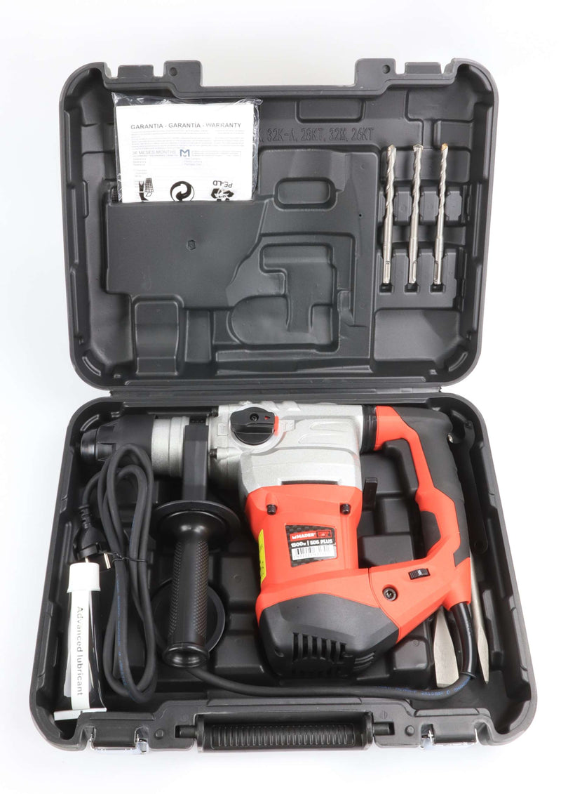 Berbequim Perfurador 3 Funções, SDS Plus, 1500W