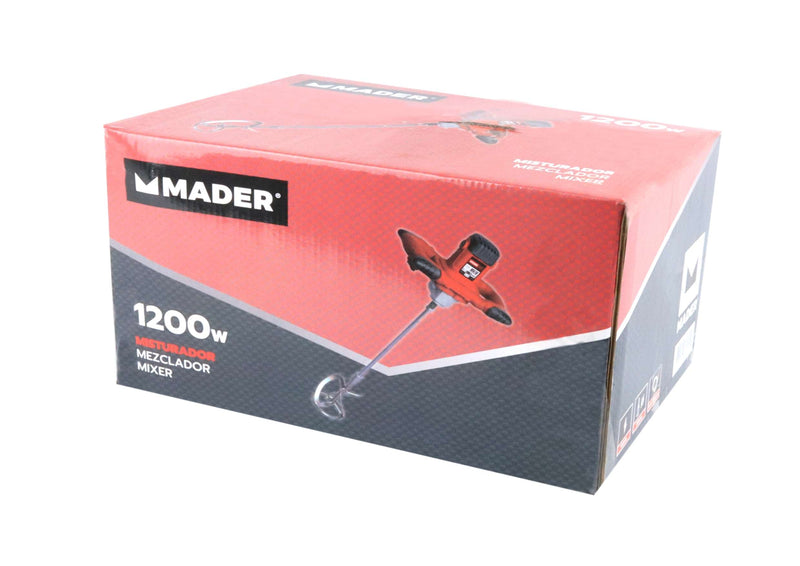Batidora eléctrica, 1200W - MADER®