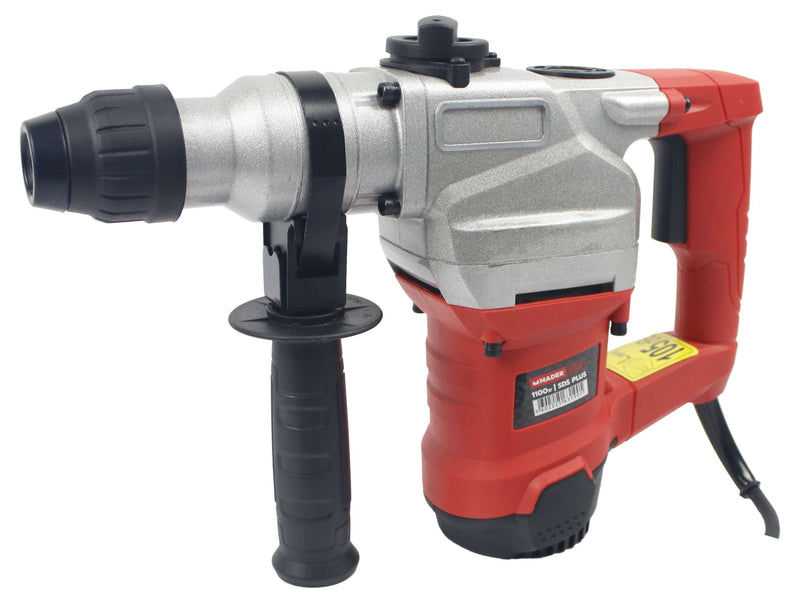 Taladro percutor, 3 funciones, SDS Plus, 1100W - MADER®