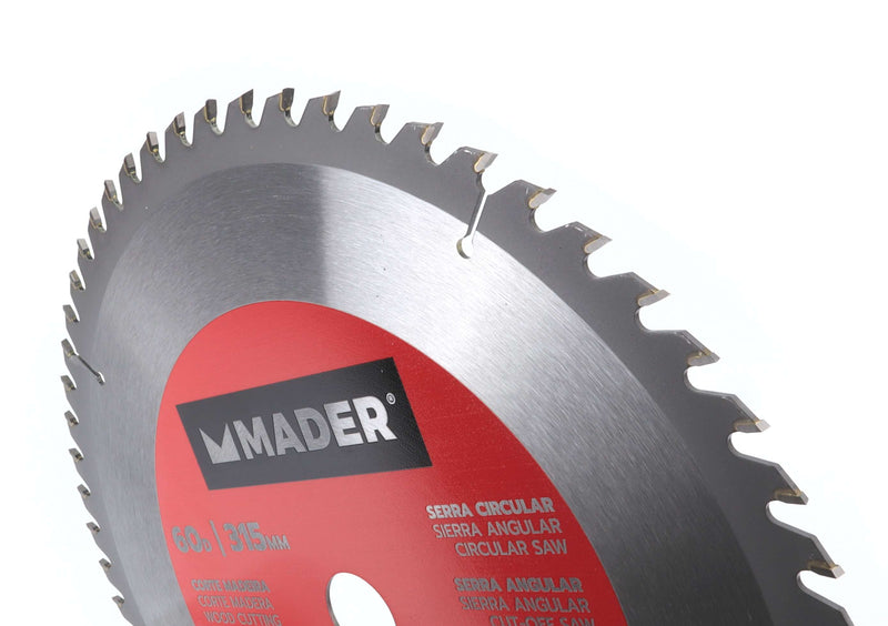 Tugsten Blade, Wood Cut, 315mm, 60T - MADER®