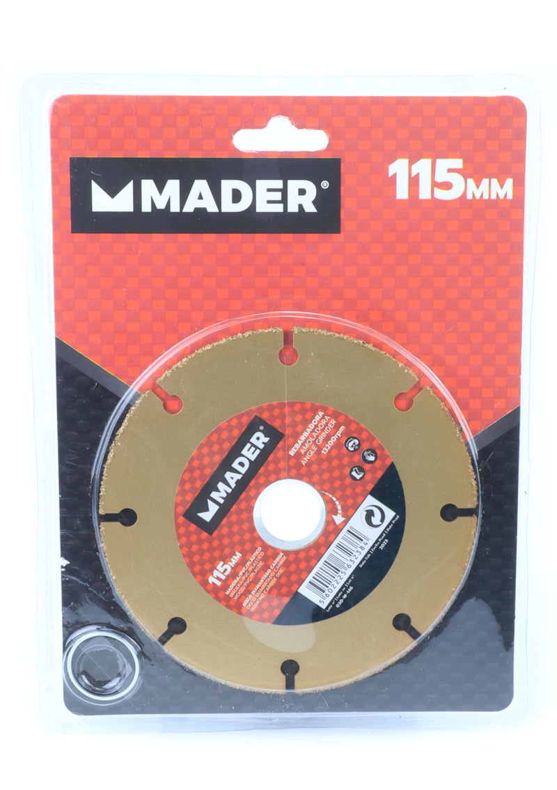 Hoja de carburo de diamante, 115 mm - MADER®