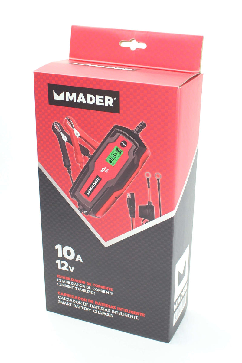 Carregador de Baterias Inteligente, 10A, 12V