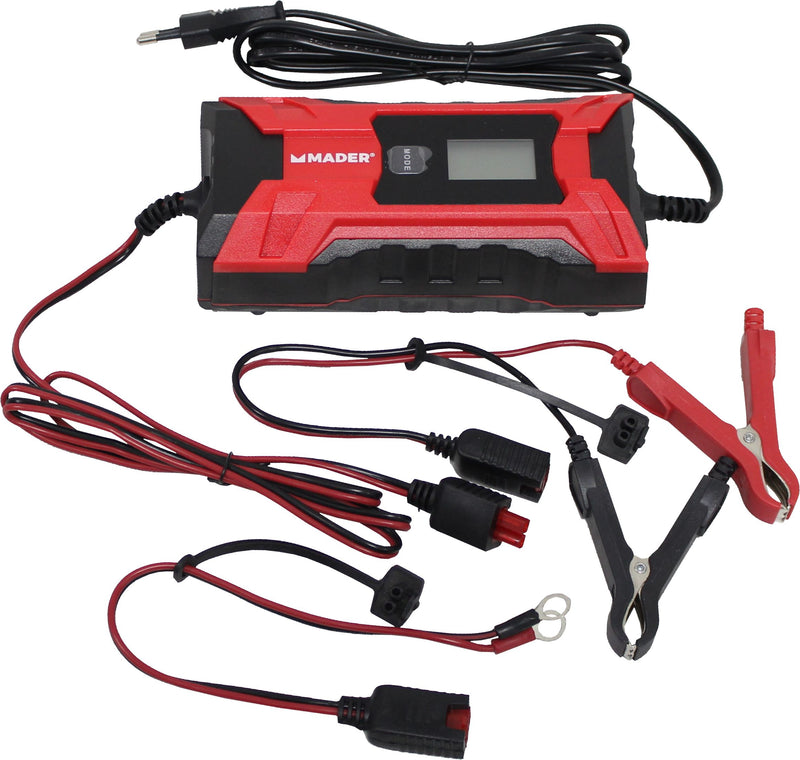 Carregador de Baterias Inteligente, 2A-4A, 6-12V