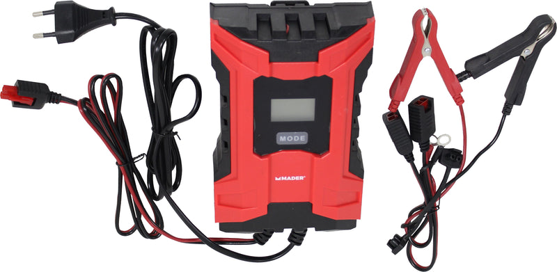 Carregador de Baterias Inteligente, 2A-6A, 6-12V