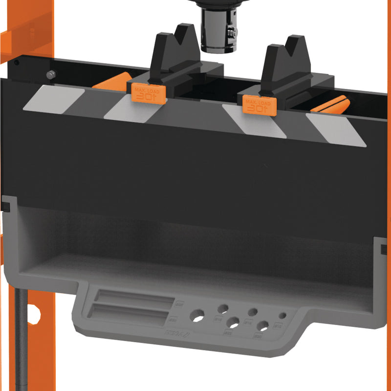 Unicraft (6329001) Storage compartment on the press table