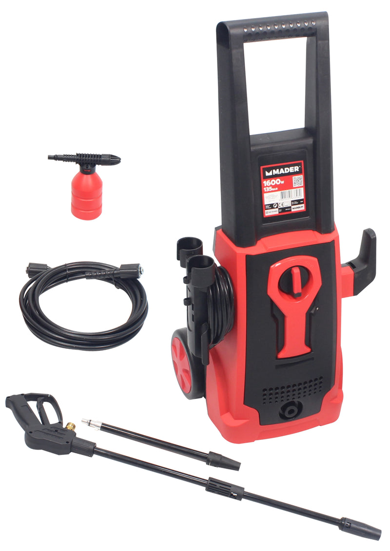 Hidrolavadora de alta presión, 135 EWBar, 1600W - MADER®
