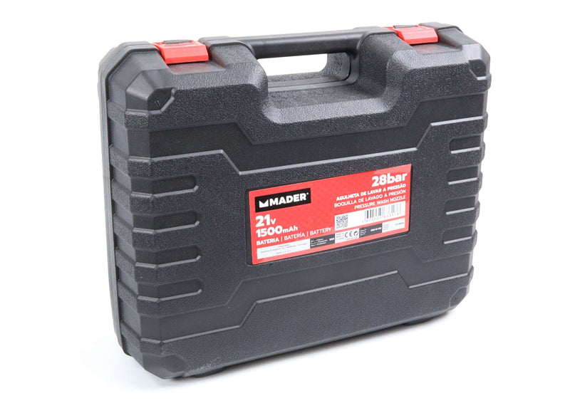 Boquilla de lavado a presión, 21 V, 1,5 Ah, 28 bar - MADER®